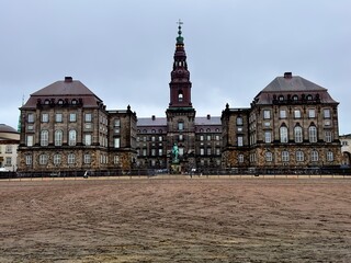 Schloss Christiansborg in Kopenhagen (Dänemark)
