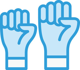 Protest Vector Icon Design Illustration