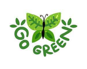 Go Green Emblem