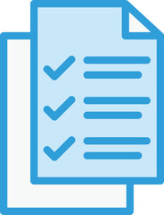 List Vector Icon Design Illustration