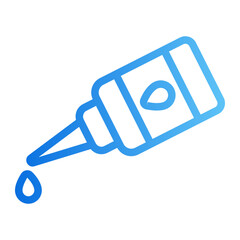 liquid glue gradient icon