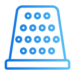 thimble gradient icon