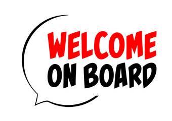 Welcome on board