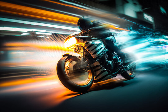 Motorrad Superbike Schnell Rennen Speed Bike Fast