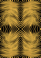 Seamless different zebra pattern, animal print.