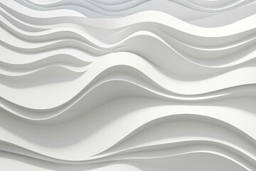 3d abstract background with waves, generative AI