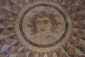 Mosaïque Palais des Grands Maitres, Rhodes