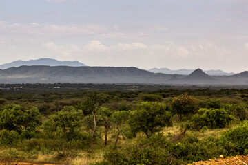Fototapeta na wymiar Landscape of Omo valley, Ethiopia