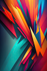 Bright Abstract Background - Absgtract Bright Backdrops Series - Abstract Bright Wallpaper created with Generative AI technology