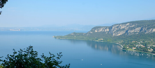 Gardasee in Italien mit Blick auf Garda	