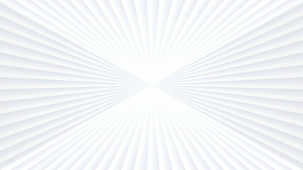 Abstract white background with 3d lines pattern, architecture minimal white gray striped design
