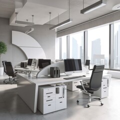 Modern accounting office design