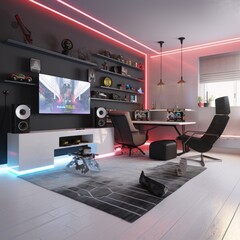 Gaming Room Concept Ideas