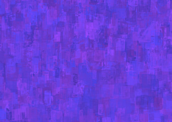 四角の結晶がたくさんある紫の背景素材