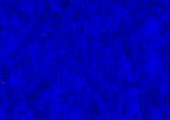 四角の結晶がたくさんある紺色の背景素材