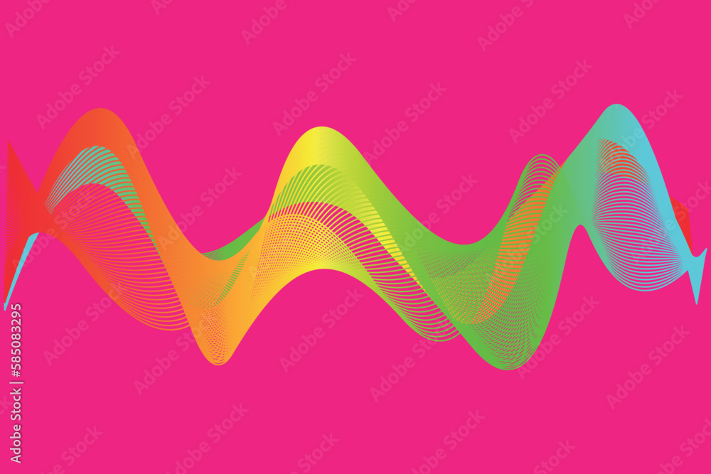 Poster simple abstract background. abstract wave lines. smoke effect. fluid abstract wave.