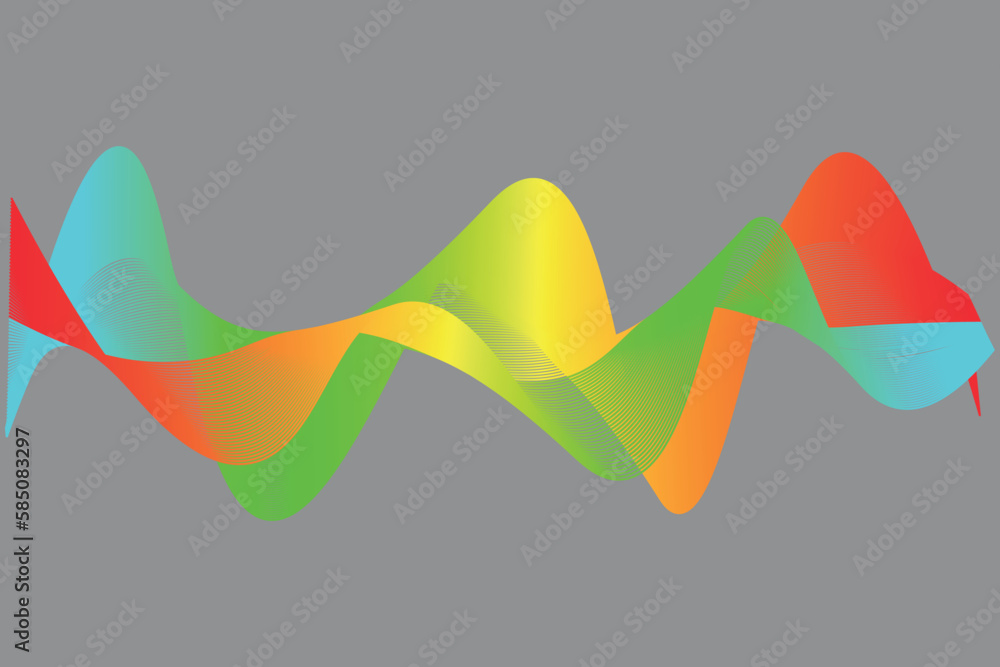 Poster simple abstract background. abstract wave lines. smoke effect. fluid abstract wave.