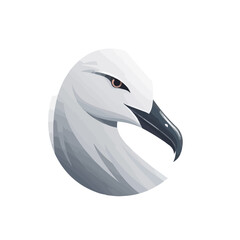 albatross head vector