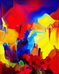Toward Digital Colored Canvas