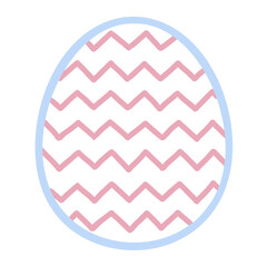 Outline color egg