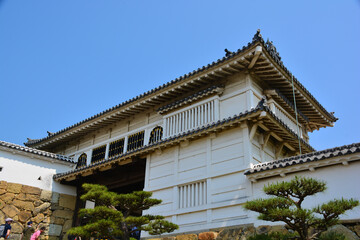 Fototapeta na wymiar 姫路城　菱の門