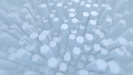 abstact hexagon background