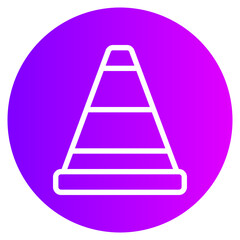cone gradient icon