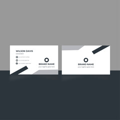 Business card design template.