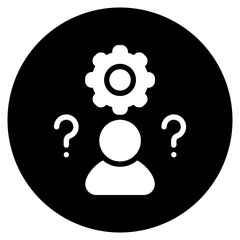 difficulties glyph icon