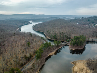 Aerial Drone of Ringwood New Jersey Wanaque