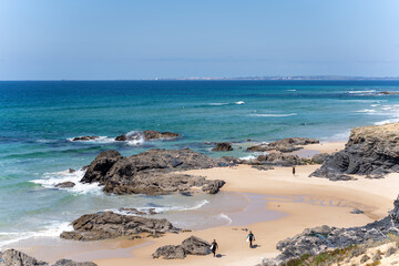 surfer on the beach