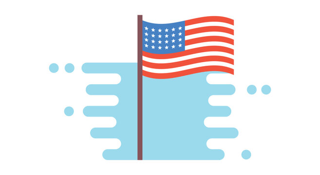 American flag, USA flag, United States flag, American national flag, USA emblem, America