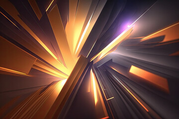 Light Abstract Background - Absgtract Light Backdrops Series - Abstract Light Wallpaper created with Generative AI technology