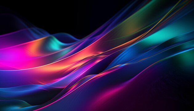 digital background, gradient, soft light, low contrast, minimalist, foil holographic, Generative IA