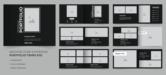 Architecture and interior portfolio landscape portfolio