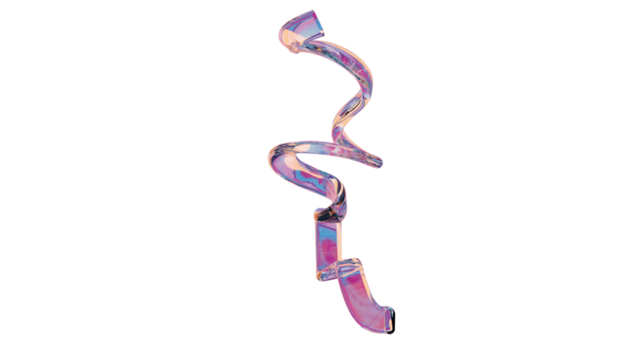 Retro Text liquid colorful 