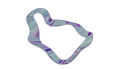 Retro Text liquid colorful 