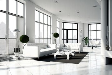 Luxury apartment living room come with kitchen latest designs