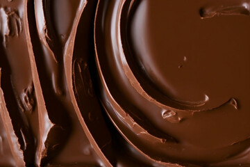 Chocolate day 2023 beautiful background with delicious chocolate