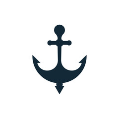 Anchor logo icon boat ship marine navy