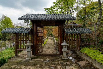 Japanese style architecture and landscape architecture