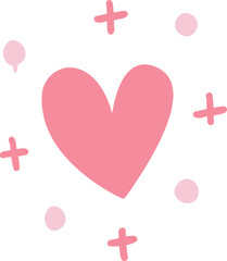 Heart Cute Cartoon Sticker