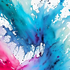 Blue Pink watercolor mix background