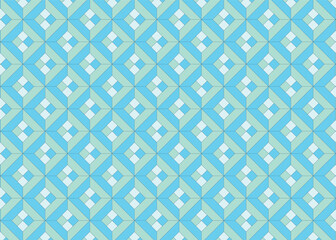 Fototapeta premium 【タイルデザインシリーズ】壁や床のパターングラフィック