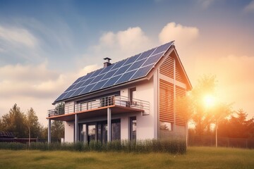 Using solar panels to reduce a buildings carbon footprint and benefits of using solar panels in multifamily reside, generative artificial intelligence