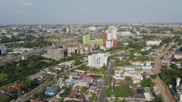 Approaching the Villagio Primavera apartments in Accra Ghana