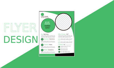 Design Layout template for Corporate Business. This Flyer help to grow up your Business. Corporate business flyer template design with Olive color.