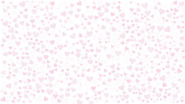 Pink heart background. 
