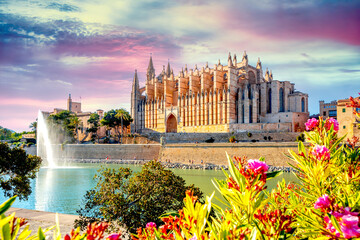 Kathedrale, Palma de Mallorca, Spanien 