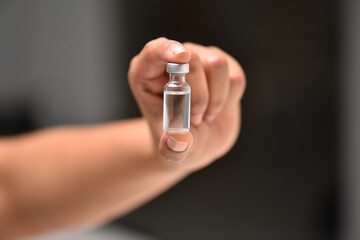Doctors are injecting vaccines for people who come for services.